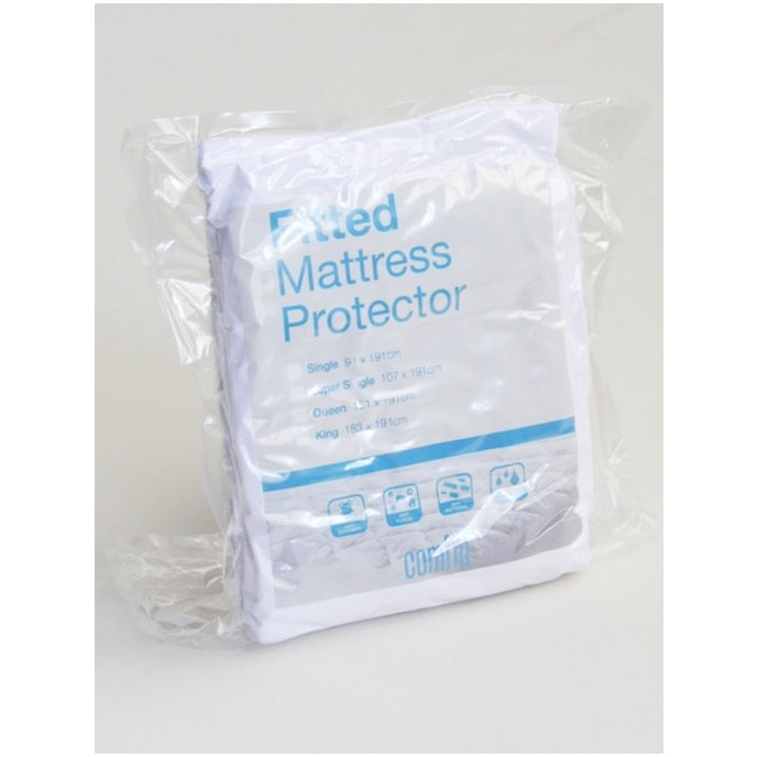 ETOZ Fitted Mattress Protector - Up To 18inches Height- Quilted Mattress Pad- Fitted Mattress Pad- Anti Dust mites