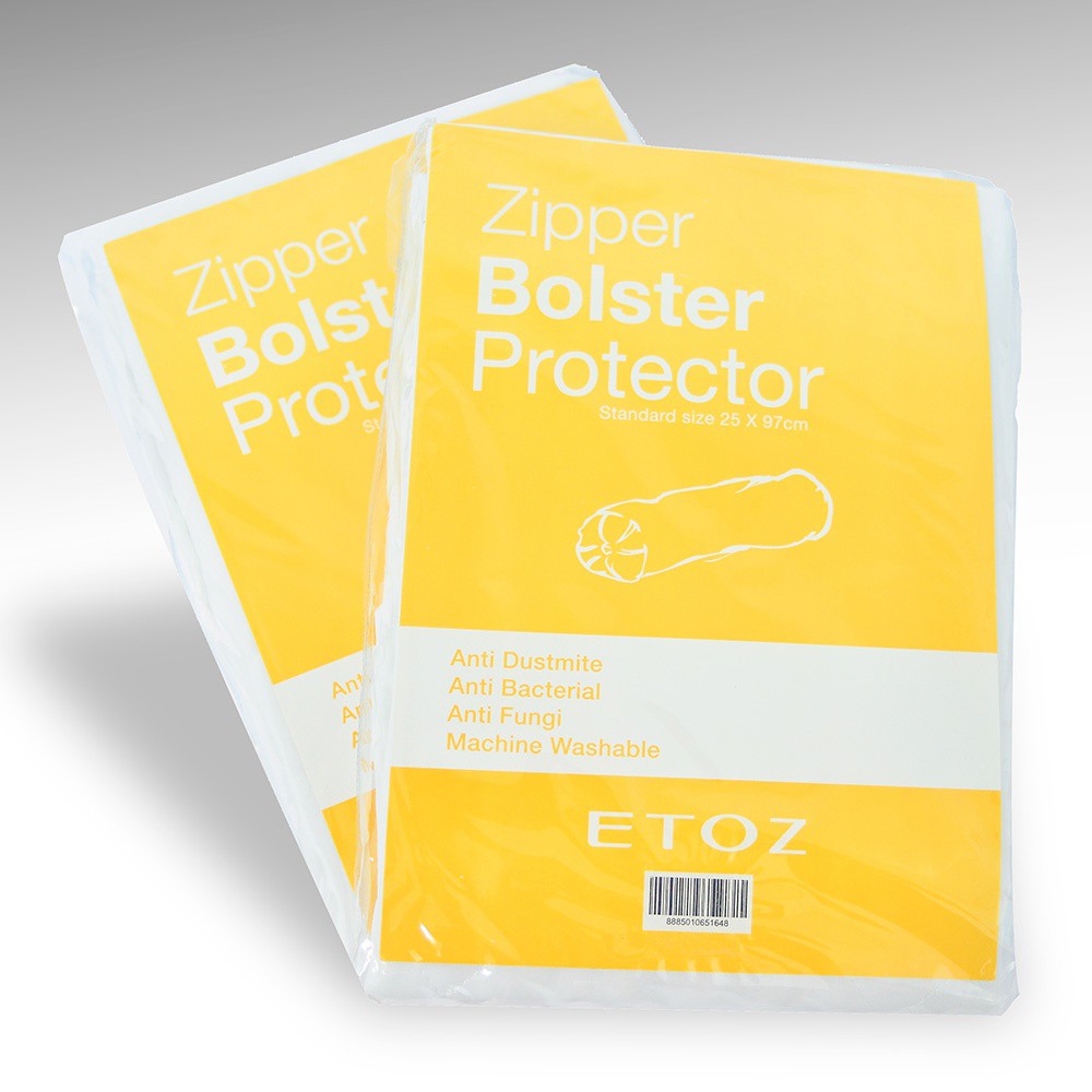 Etoz Zipper Pillow Protector- Tencel Zipper Pillow Protector- Zipper Bolster Protector- Pillow Pad - Bolster Pad