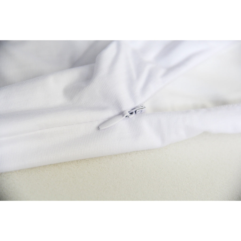 Etoz Zipper Pillow Protector- Tencel Zipper Pillow Protector- Zipper Bolster Protector- Pillow Pad - Bolster Pad