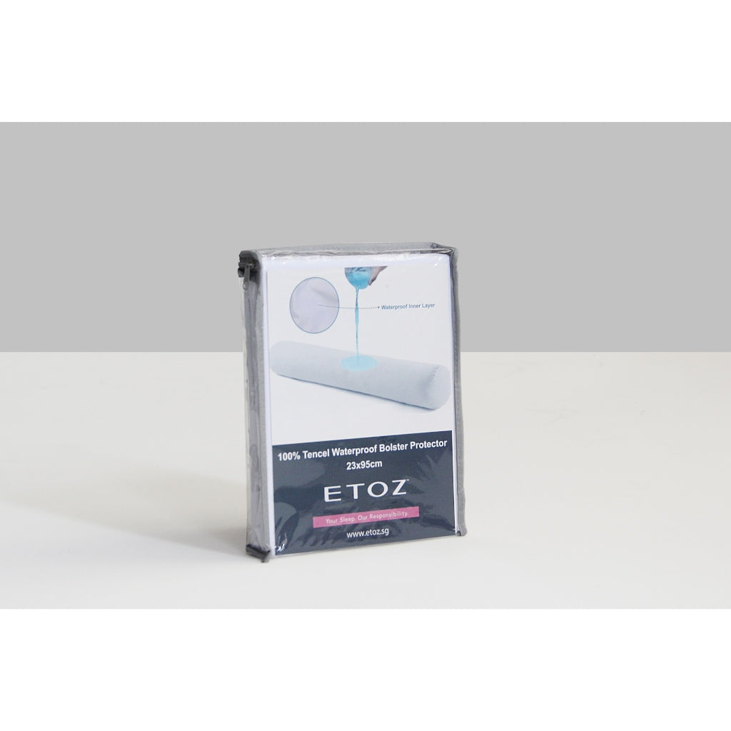 Etoz Zipper Pillow Protector- Tencel Zipper Pillow Protector- Zipper Bolster Protector- Pillow Pad - Bolster Pad