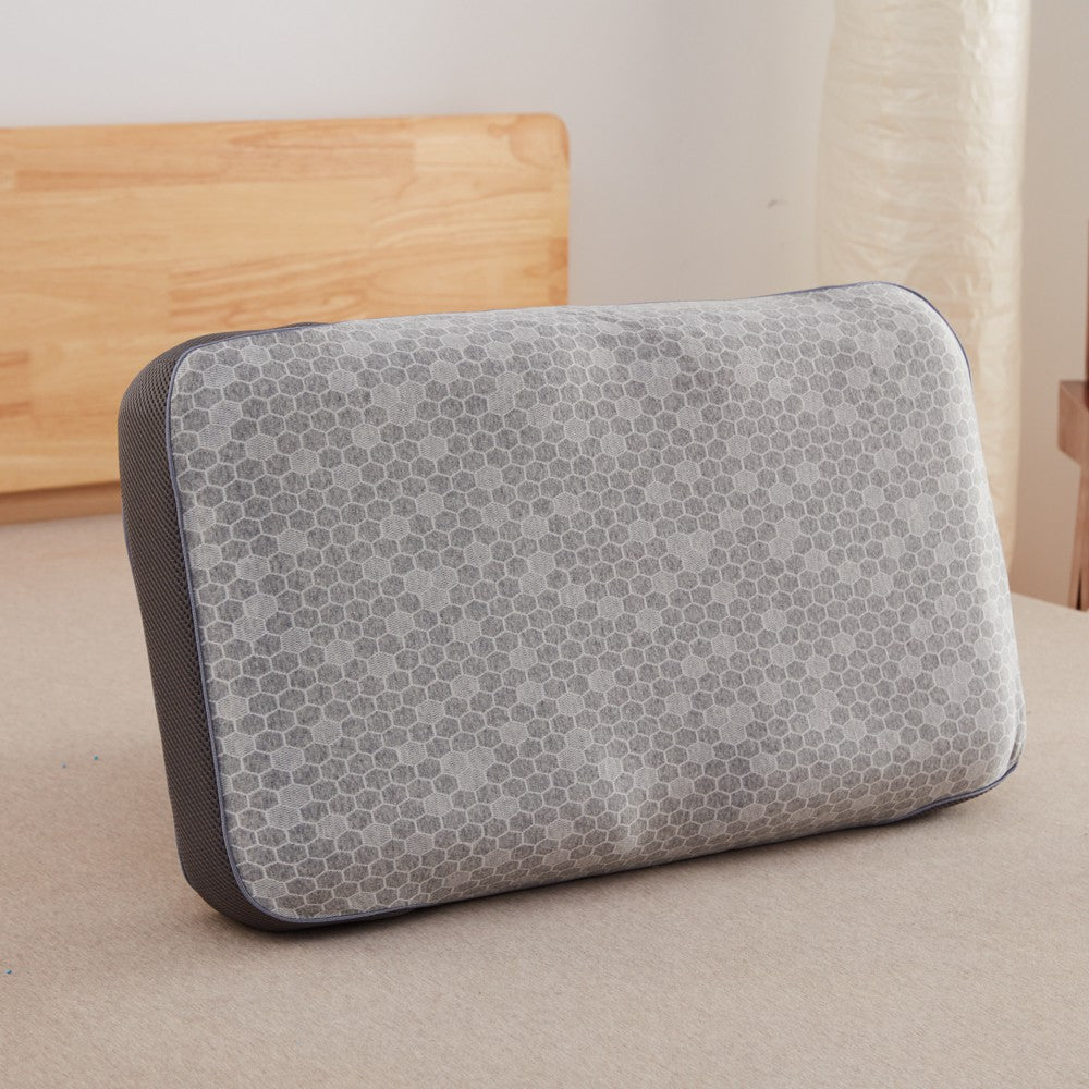 ETOZ Bamboo Charcoal Memory Foam Pillow- Graphene Memory Pillow- Bamboo Cotton Fabric