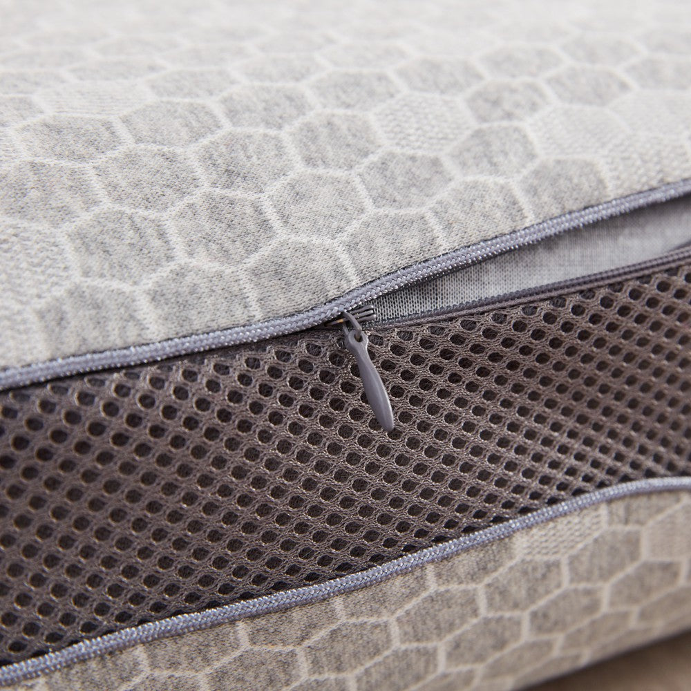 ETOZ Bamboo Charcoal Memory Foam Pillow- Graphene Memory Pillow- Bamboo Cotton Fabric