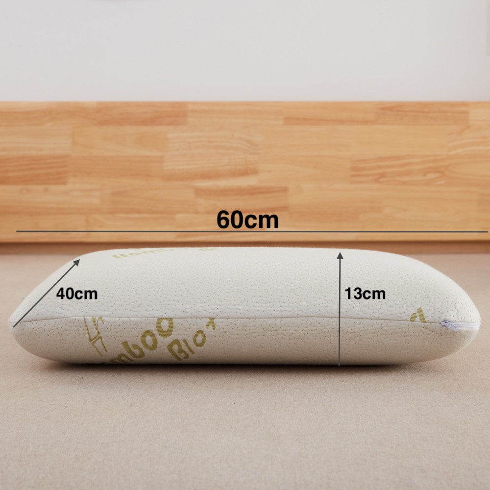 ETOZ  Synthetic Latex Pillow- Anti Dust-mites Treated- Bamboo Cotton fabric