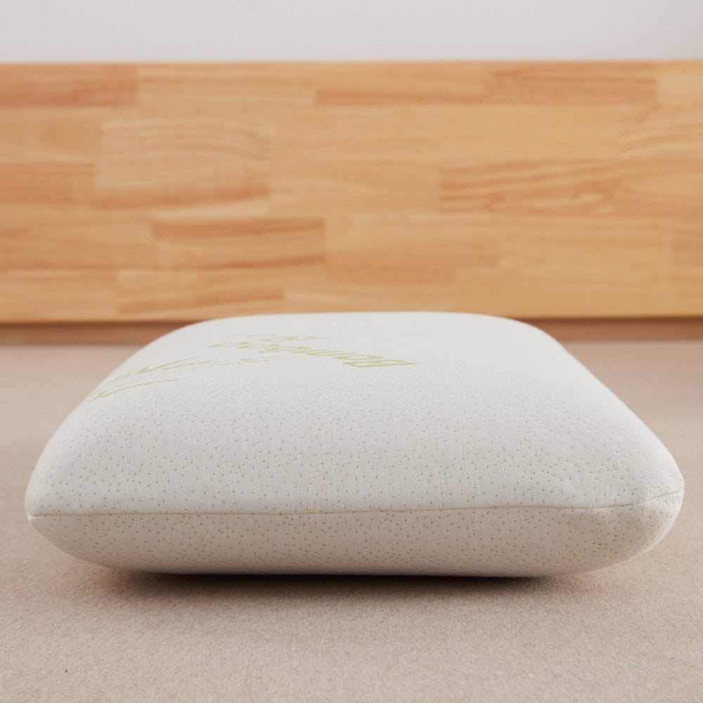 ETOZ  Synthetic Latex Pillow- Anti Dust-mites Treated- Bamboo Cotton fabric