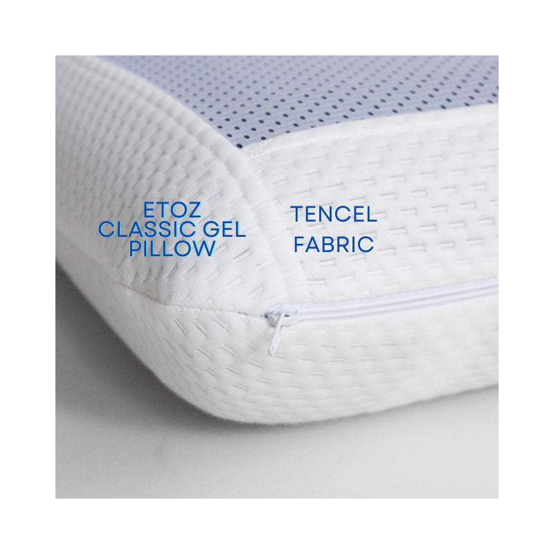 ETOZ  Cooling Gel Pillow - Cooling Gel pillow -Charcoal Memory Foam Pillow