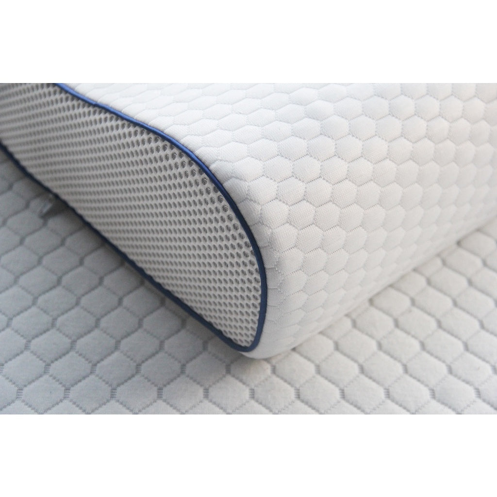 ETOZ Cooling Gel Contour Pillow -Cooling Gel pillow -Charcoal Memory Foam Pillow