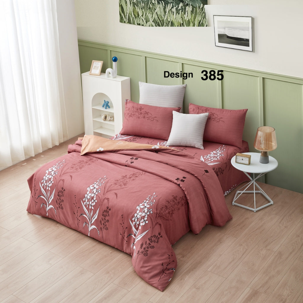 ETOZ 950TC Fitted Bed Sheet Set - Quilt Cover sold Separately -Marble Bedsheet Set- Fits up to 16 inches Mattress