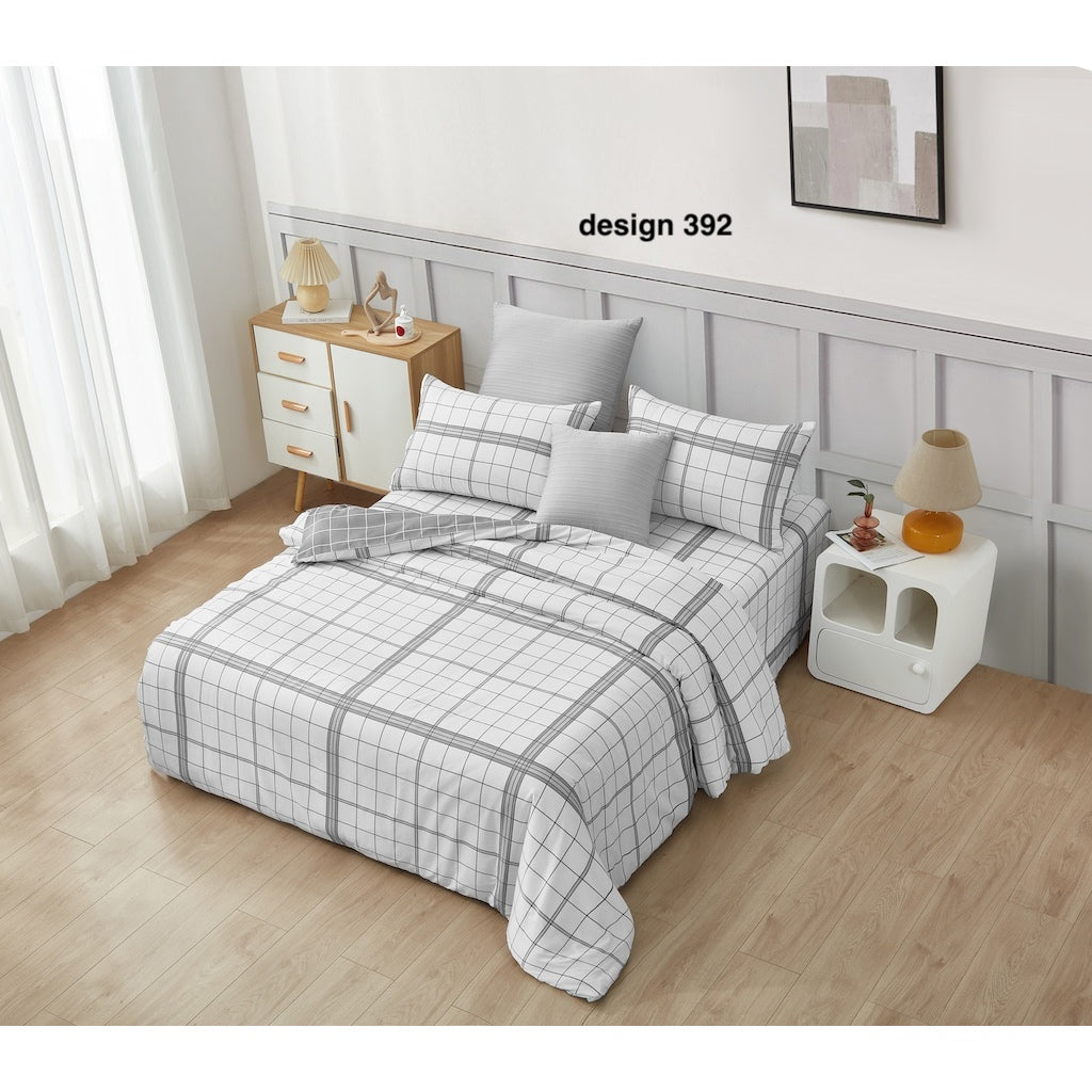 ETOZ 950TC Fitted Bed Sheet Set - Quilt Cover sold Separately -Marble Bedsheet Set- Fits up to 16 inches Mattress